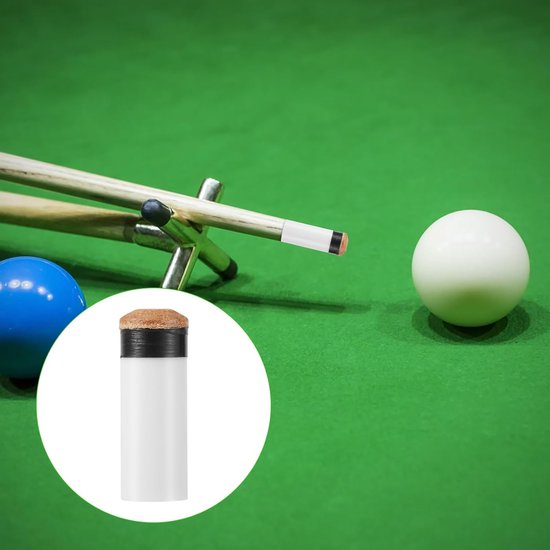 10 Pcs 12mm Slip On Pool Cue Tips - Geen Lijm of Gereedschap Nodig - Vervangende Billiard Stick Tips voor Snooker en Poolspellen — afbeelding 3