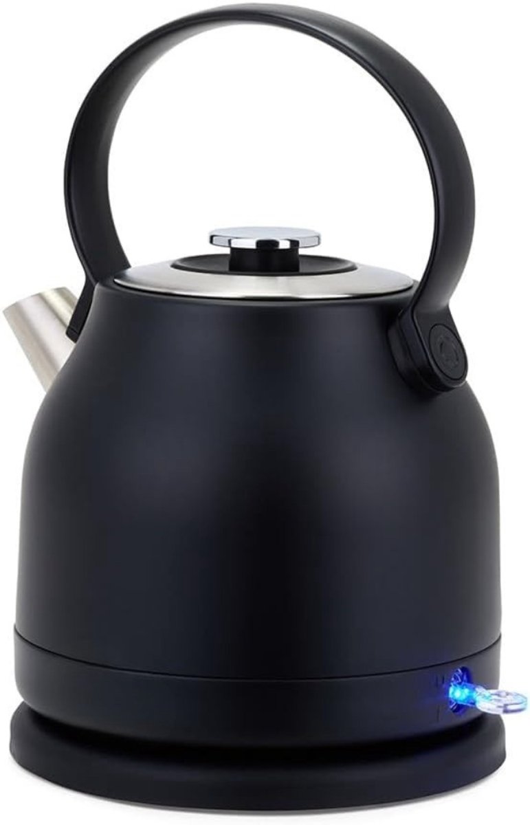 Core® Waterkoker Retro - Vintage Waterkoker - Elektrische Waterkoker - Zwart - 24cm x 18cm x 28cm