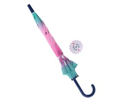 Vadobag Milky Kiss Paraplu Eenhoorn - kinderparaplu - 75 cm - roze, mint