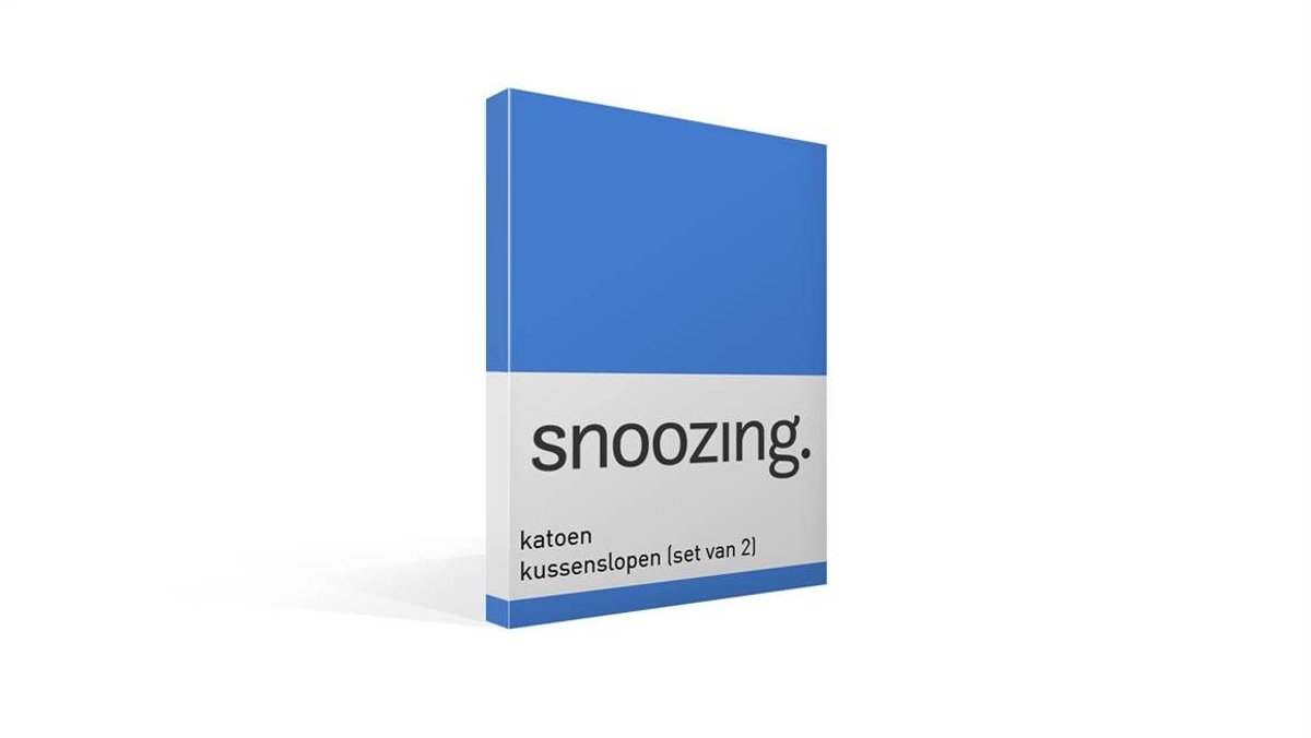 Snoozing - Katoen - Kussenslopen - Set van 2 - 50x70 cm - Meermin