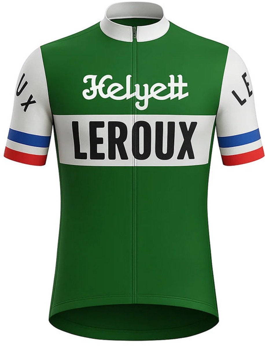 Retro Wielershirt Helyett Leroux - Gruppo Sportivo - L