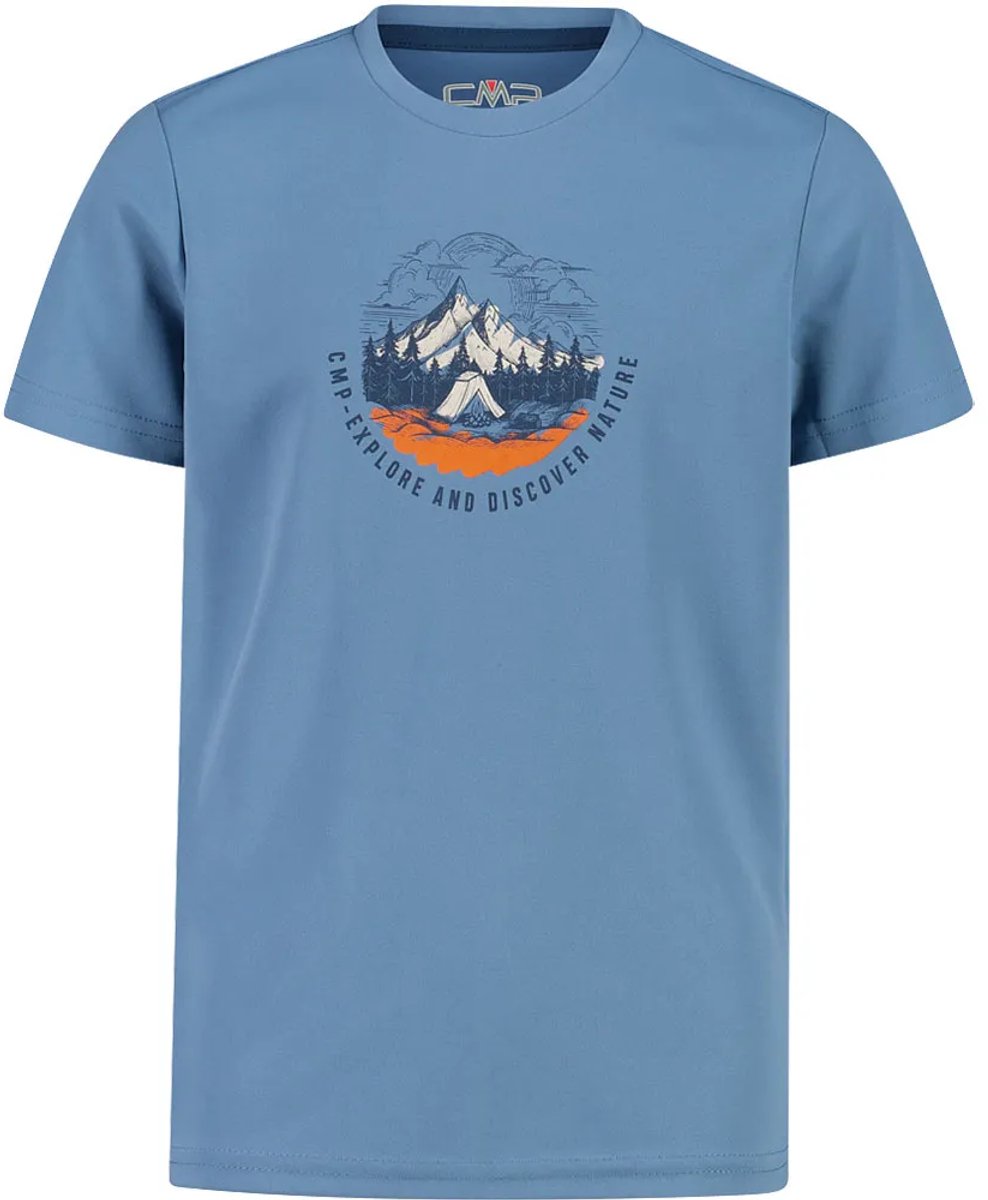 Cmp 38t6744 T-shirt Met Korte Mouwen 16 Years Jongen Groen