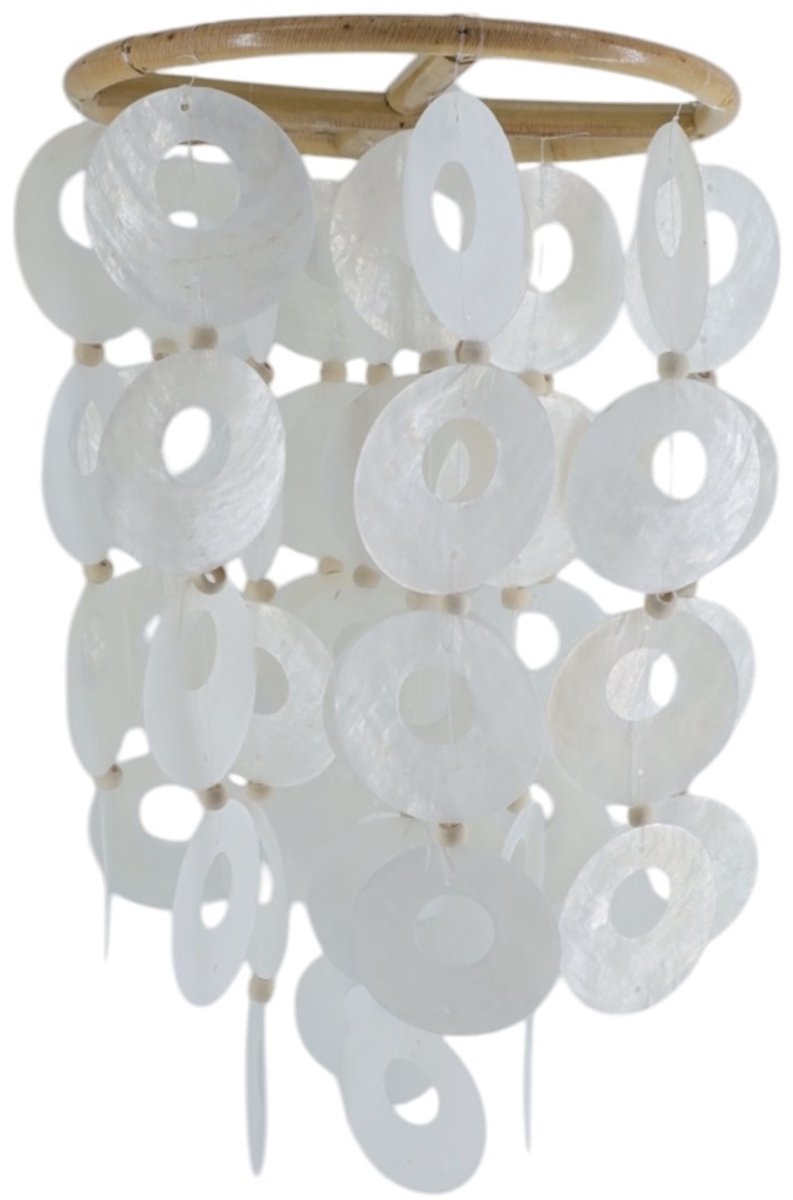 Mobiel Ina capice ring dia 12 cm natural