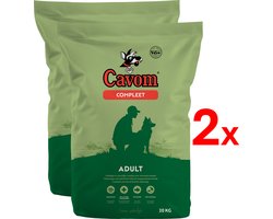 Cavom compleet Adult - geperste brokken - 2x 20 kg