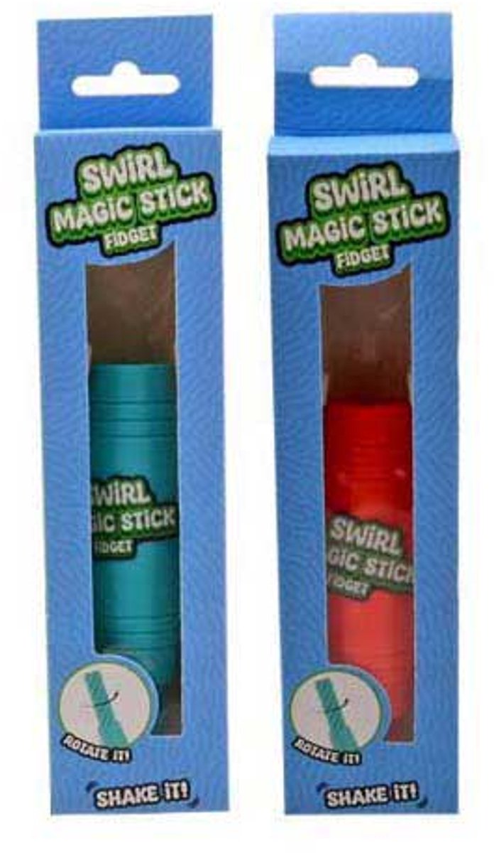 Johntoy magische stok Twist Swirl speelgoed voor kinderen.