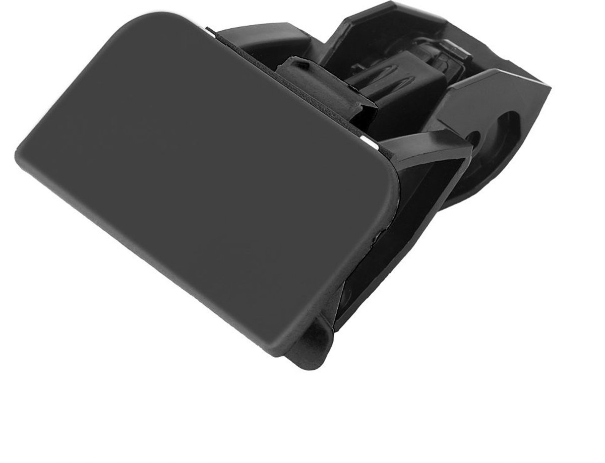 Qiilu Glove Box Lock voor Polo 2005-2009 - Zwart - Duurzaam en Eenvoudig Te Installeren