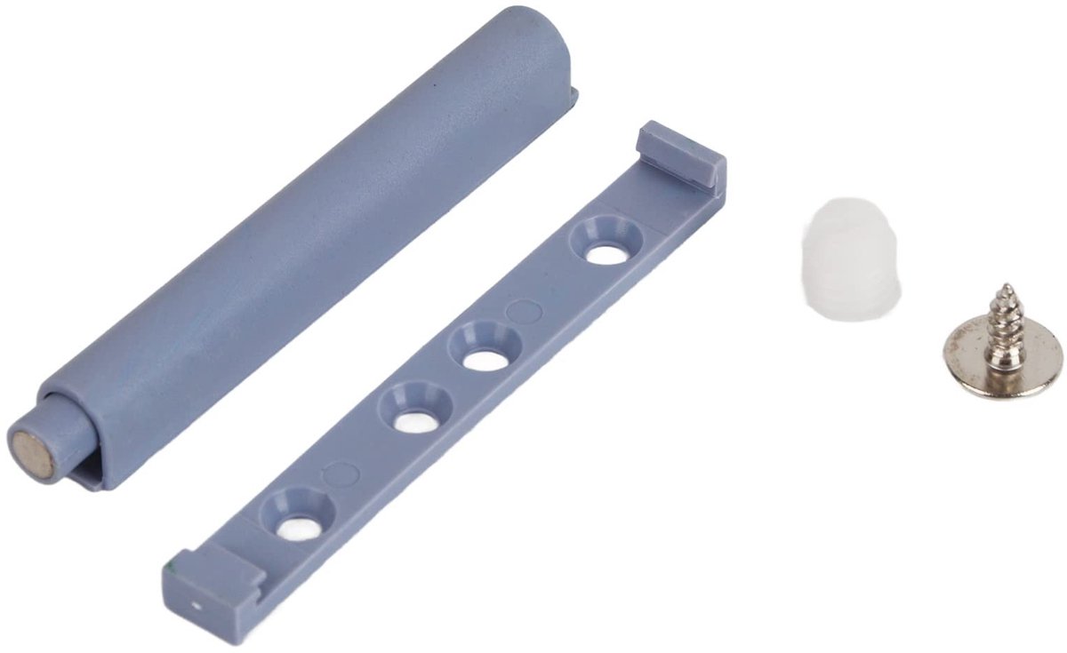 Allecto - Push to Open Systeem - Demper Buffer voor Lade - Zachte Sluiting - Magnetische Druksluitingen - Stille Sluiting - Geschikt voor Keukenkas...