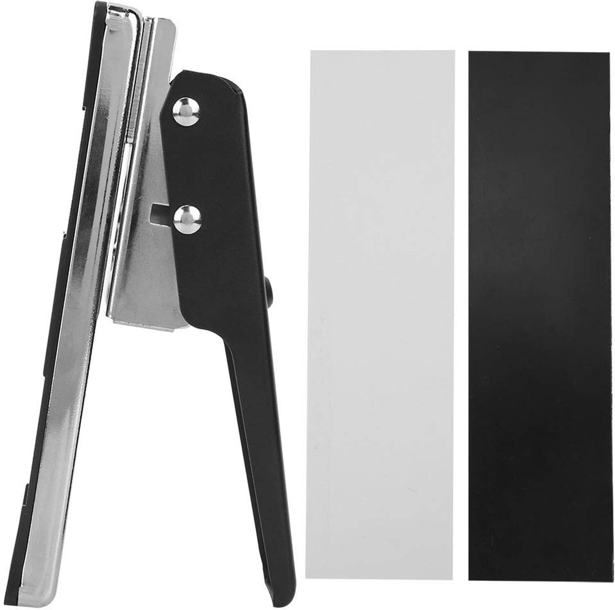 Allecto - Metal Pick Punch - Hoogwaardige Gitaar Plectrum Maker - 2 Vormen - Creatieve DIY - Geschikt voor muzikanten - Perfect voor gitaarliefheb
