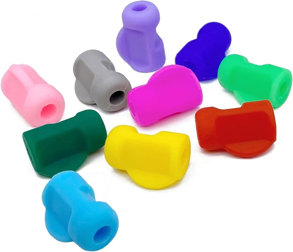 Set van 20 Penhouders voor Kinderen, Schrijfhulpmiddelen en Correctietools voor een Goede Houding