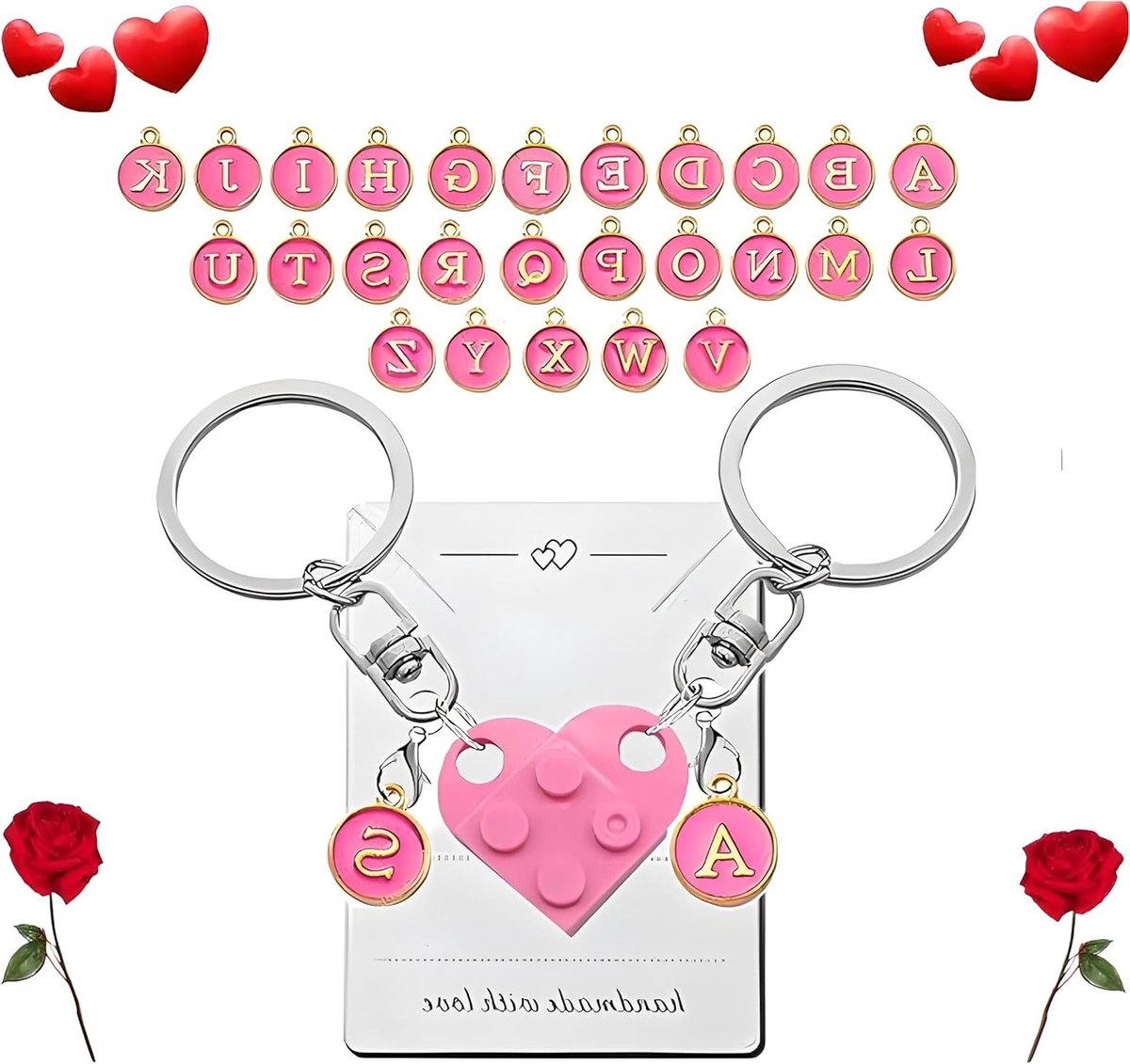 Sleutelhanger voor Mannen en Vrouwen met Kwastje, Perfect als Kerstcadeau en voor Autosleutels, Pols Sleutelhanger voor Dames