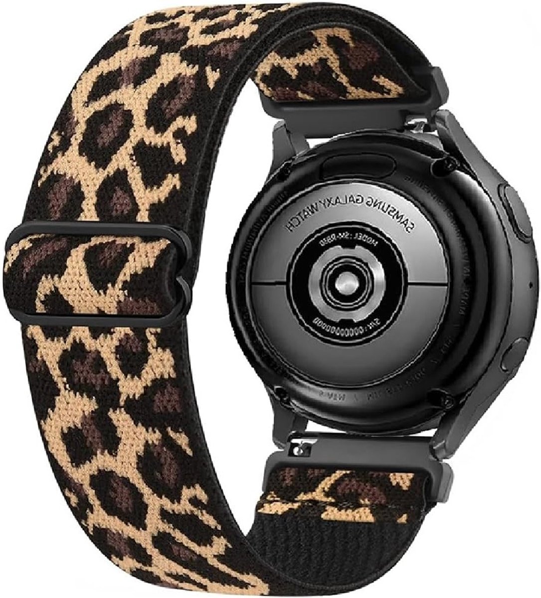 Verstelbare Nylon Vervangband voor Sporthorloges, Geschikt voor Garmin D2 Air, Forerunner en Vivomove, 20mm Sportarmband voor Activiteiten en Fitness