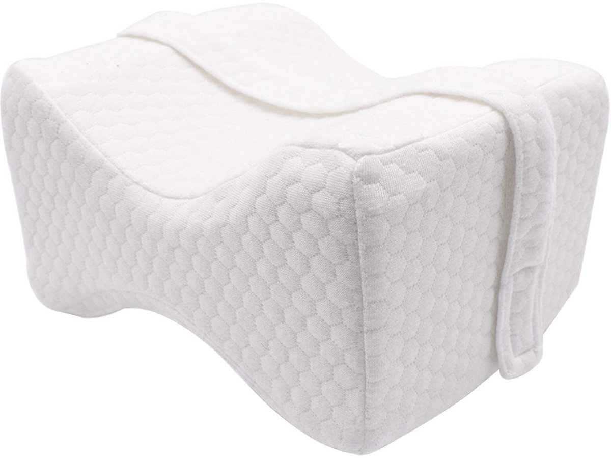 TRIXES Ergonomisch Knie- en Been Kussen - Orthopedisch Geheugenfoam voor Rug- en Sciatica Pijn