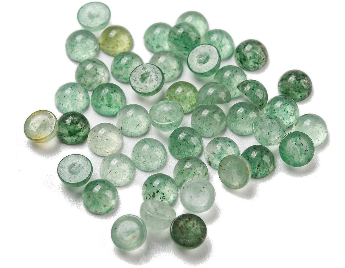 ONF3 - Cabochons Hartvorm - Healing Chakra Steentjes - Ideaal voor Sieraden - Natuurlijk - Creatief - Perfect voor DIY - Geschikt voor Armbanden...