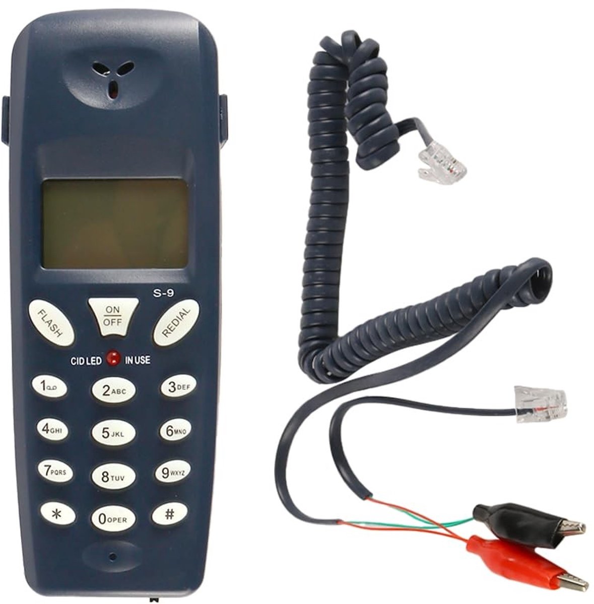 Allecto - Betrouwbare Landlijn Telefoon - LCD Scherm - Duidelijke weergave - Thuisgebruik - Telefoon met Caller ID - Geschikt voor dagelijks gebrui..