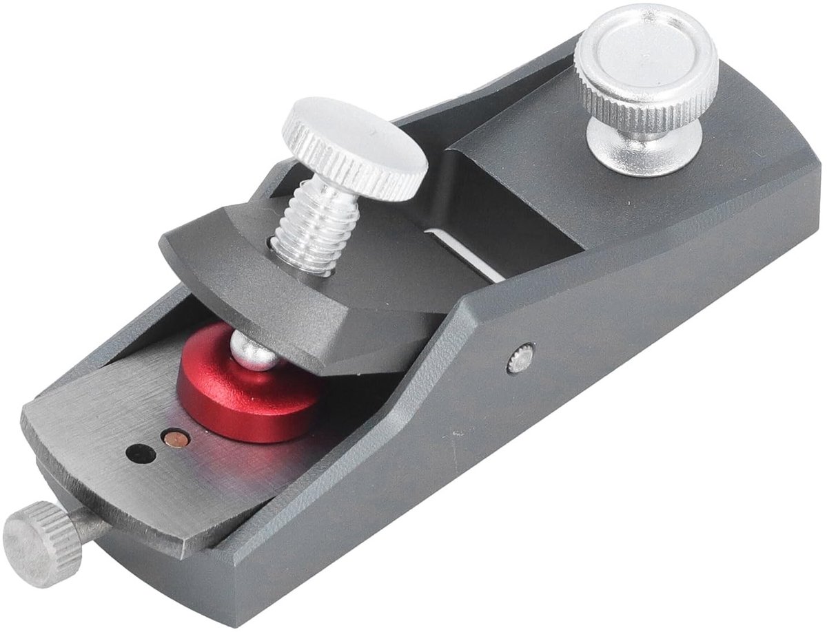 aladdien - Mini Hand Planer - Nauwkeurige Afwerking - Houtbewerking - Blokplaner - Handgereedschap voor Hout - Geschikt voor Timmerwerk - Compact