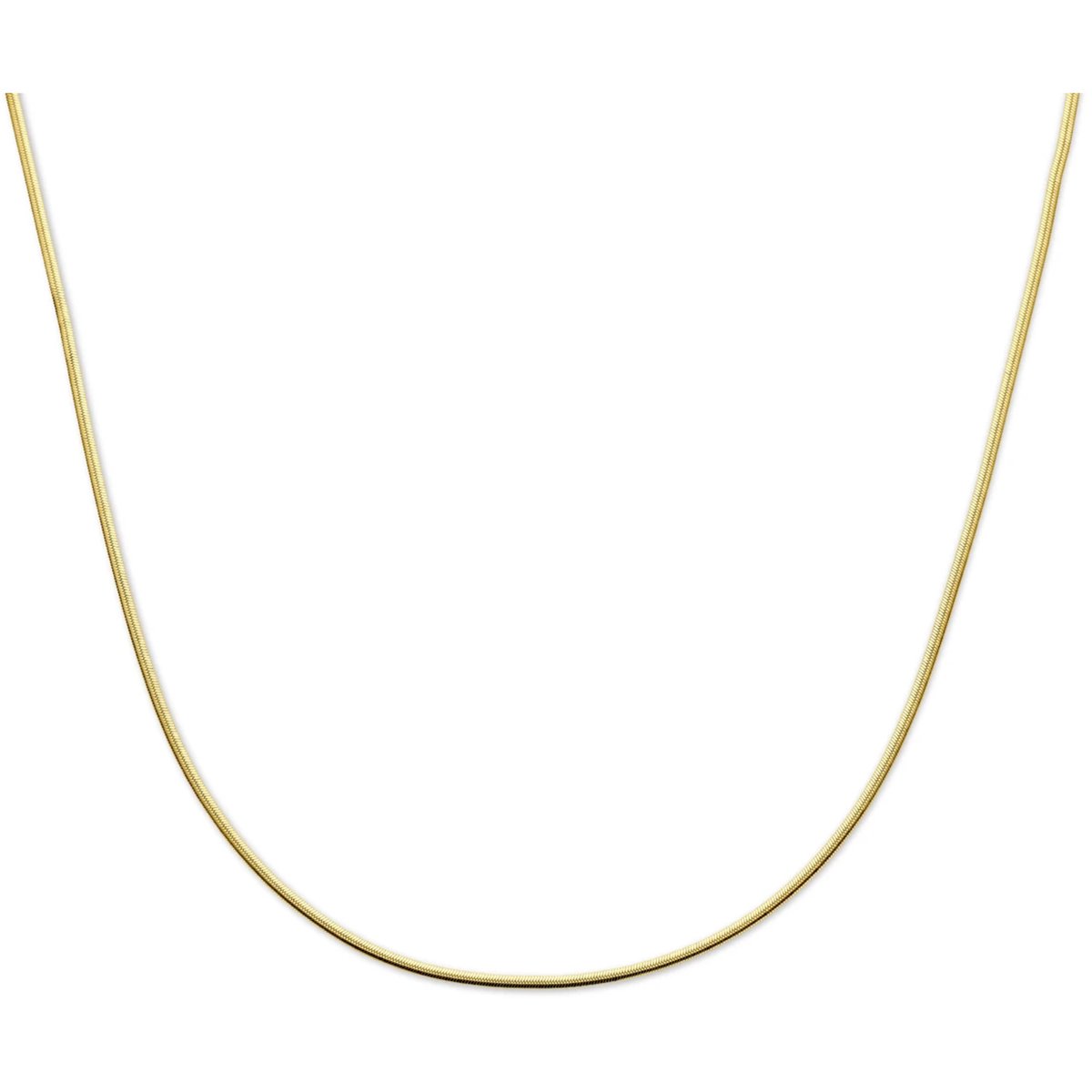 Collier gourmette 2 mm 40 + 4 cm 3 micron