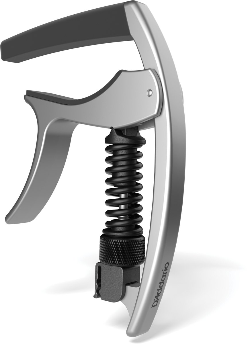 D'Addario CP09S NS Tri-Action capo silver