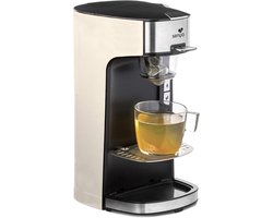 Koffiezetapparaat - Espresso Machine - Ochtend Ritueel - Automatische Reiniging - 1.5 Liter - Zilver