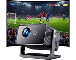 4K Beamer met Netflix, WiFi 6 en Autofocus – Smart Projector met Auto Keystone en 300 Inch Schermformaat