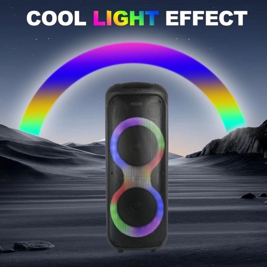 Partybox Sing-e 600w Super Power Wireless Party Speaker — afbeelding 4