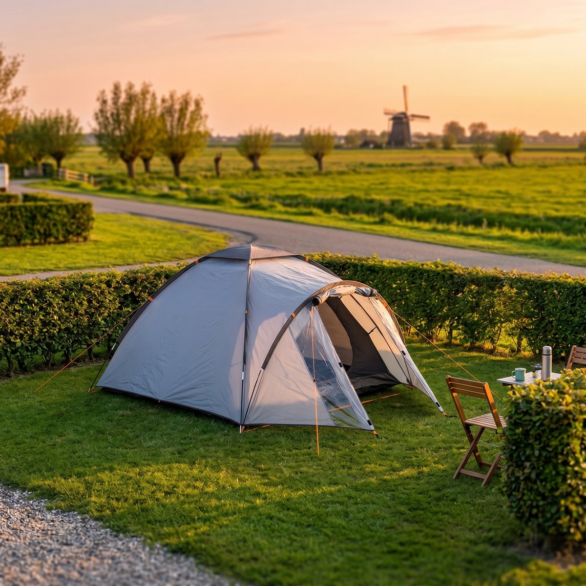 Redcliffs 3 Persoons Tent - Koepeltent - Waterdicht 3000 mm - Met Voorportaal - Lichtgewicht - Snel Op Te Zetten - Inclusief Opbergtas – foto 2