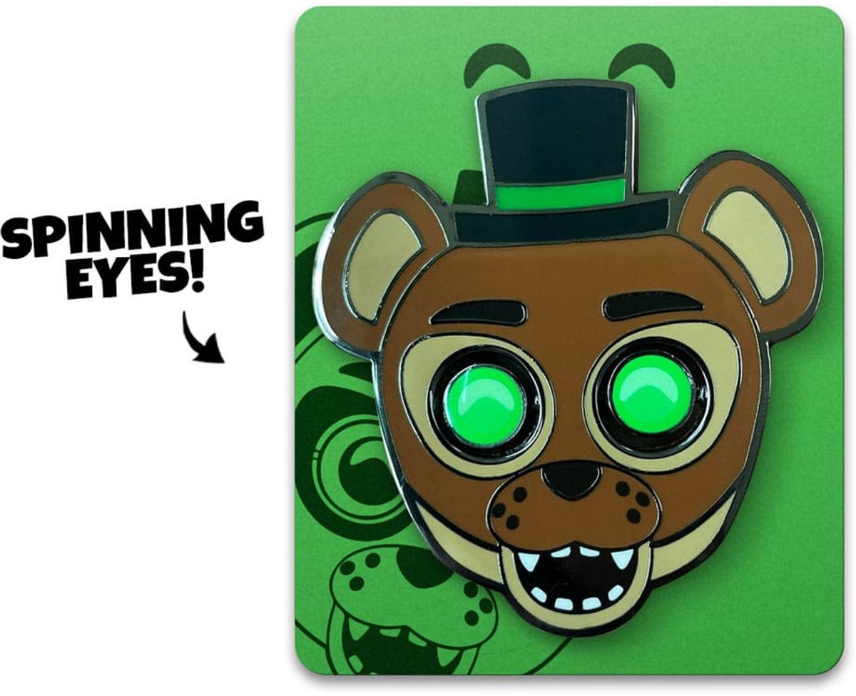 Five Nights at Freddy´s Pin Badge Popgoes The Weasel Glow in the Drak Spinning 5 cm
