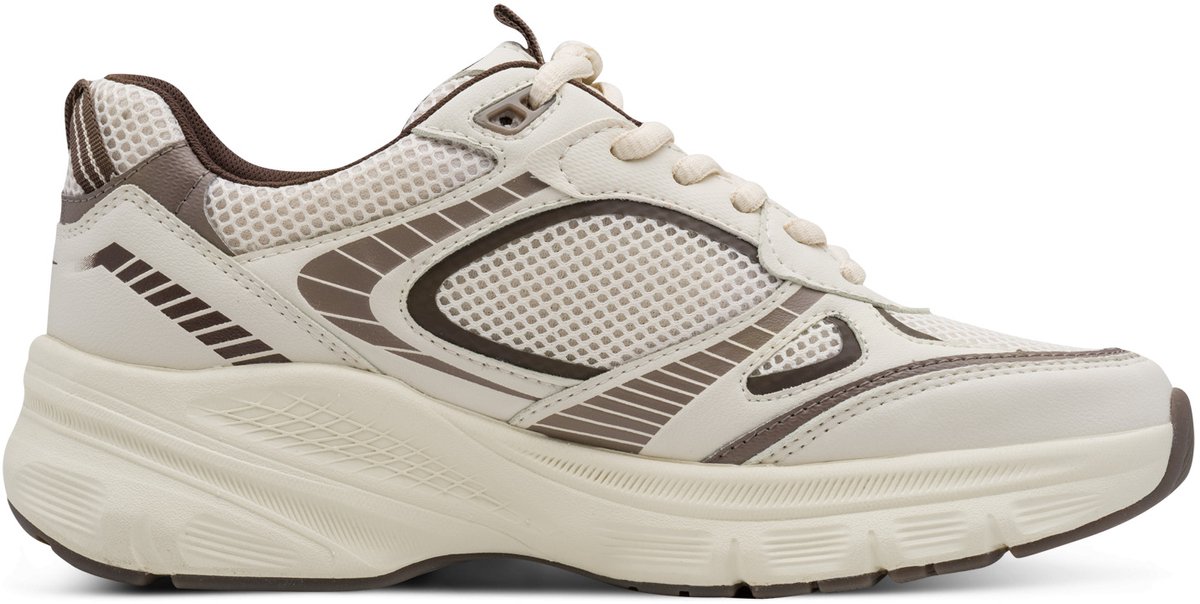 TAMARIS Core Dames Sneakers - BEIGE COMB