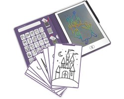 KIDYWOLF KIDYDRAW Mini Tablette à Dessin Pour Enfants - Thème Once Upon a Time - Éducatif - Dès 4 ans