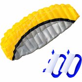 RAMBUX® - Matras Vlieger XL - Geel - Kinderen & Volwassenen - Kite Strand - 255 x 85 cm Matrasvlieger