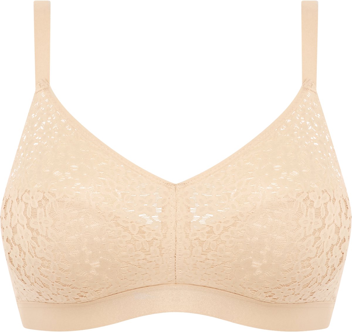 Chantelle Norah - Beugelloze bh - Steungevend - Soft Feel - GOLDEN BEIGE