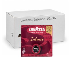 Lavazza Intenso - Multipack - 10x36 - 360 Koffiecups Compatibel met Lavazza A Modo Mio