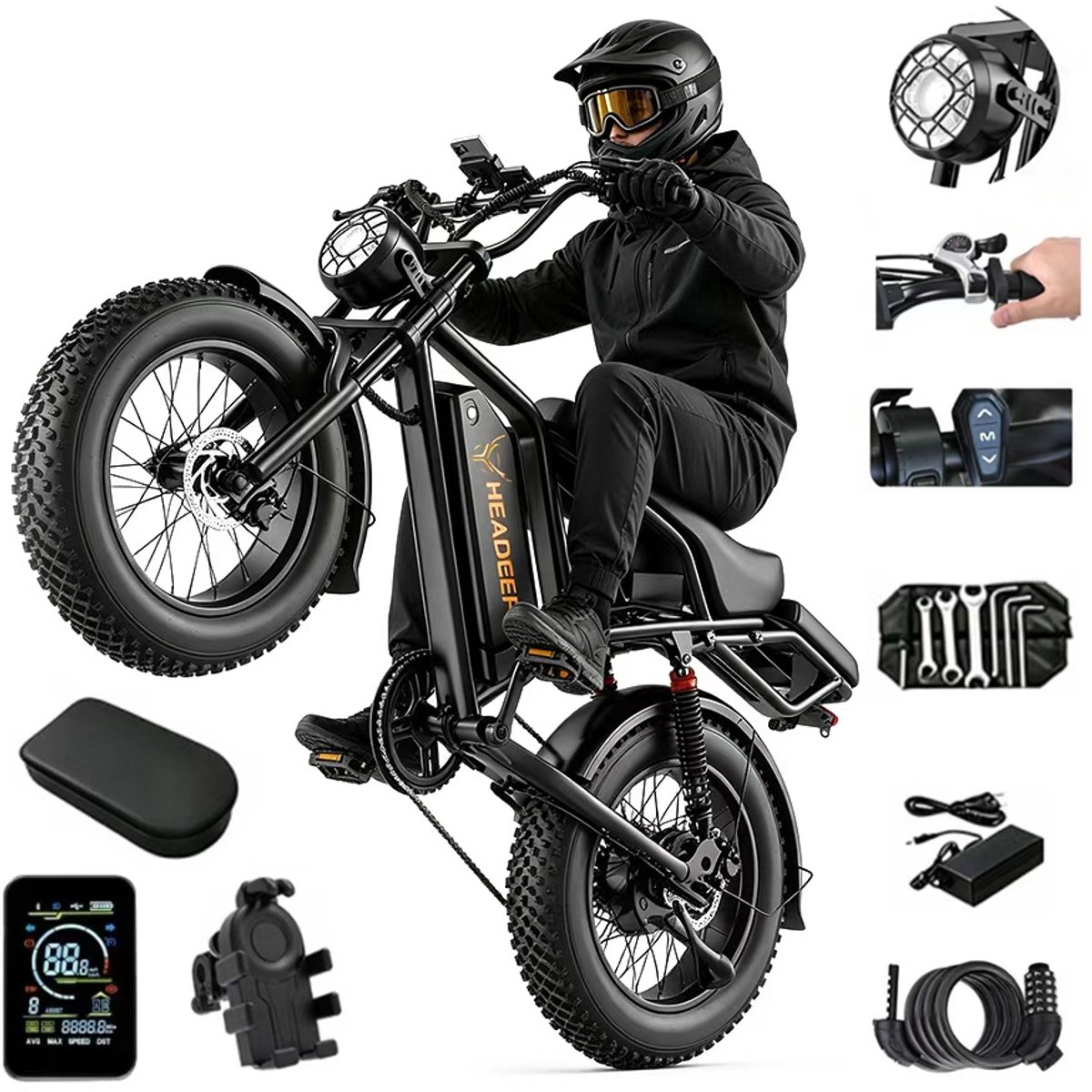 Huizhou Peter Elektrische Fatbike 250W met Hydraulische Remmen - Huizhou Peter Technology Co.,Ltd - €789,99