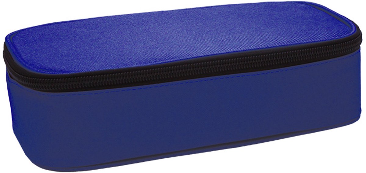 SOHO Etui XL - Bakmodel - Rechthoek - Diverse opbergmogelijkheden - L24 x B12 x H6cm - Kobalt Blauw