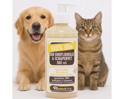 Duo huile d'ail / graisse de mouton- 500ml-chien- Animal King