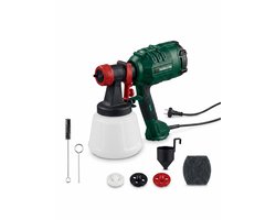 Parkside Verf spuit - 450W - 3 sproeipatronen - 4 verwisselbare mondstukken