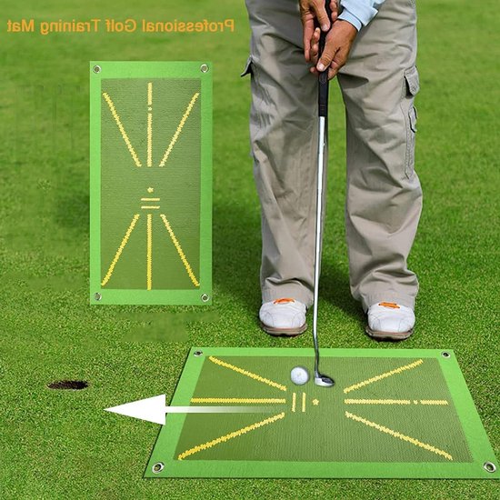 Golf Trainingsmat voor Swinganalyse en Houdingscorrectie - Perfect voor Indoor en Outdoor Gebruik (50x25cm) van GOLF — afbeelding 3
