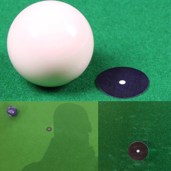 Table Ball Punt Sticker voor Biljart, Pooltafel Marker, Wit Bal Vinder Accessoires, Precisie Positionering en Spel Verbetering — afbeelding 3