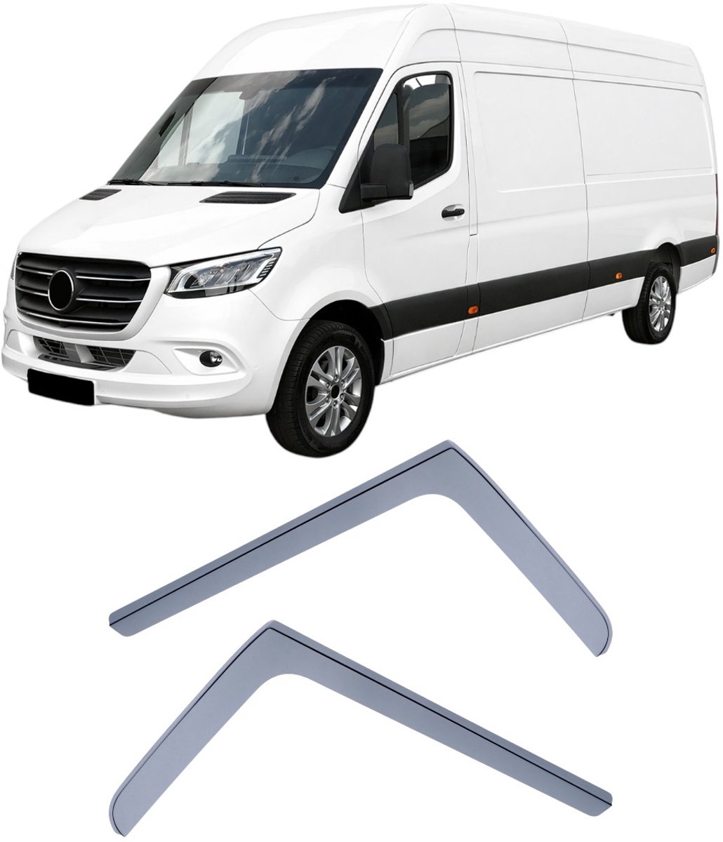 Zijwindscherm Passend Voor Mercedes Sprinter W907 Vanaf 2018 Zijwindschermen Zijwind Regen