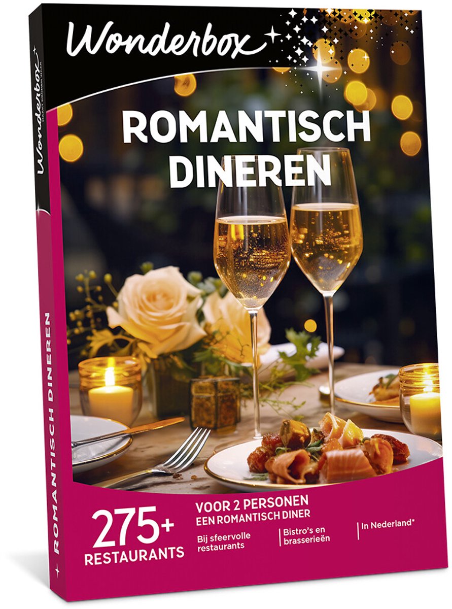 Wonderbox Cadeaubon - Romantisch Dineren