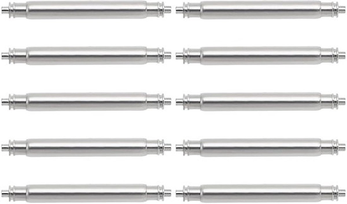 10 stuks horlogepennen 2,5 mm veerstaven horlogeband dikke pennen roestvrijstalen veerstaven compatibel met Seiko SKX007 SKX009 20 mm