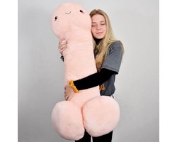 MikaMax Penis Bodypillow – Piemel Knuffel – Piemel Decoratie - XL - Vanilla - 1 Meter
