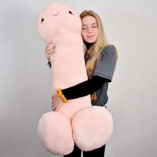 MikaMax Penis Bodypillow – Piemel Knuffel – Piemel Decoratie - XL - Vanilla - 1 Meter
