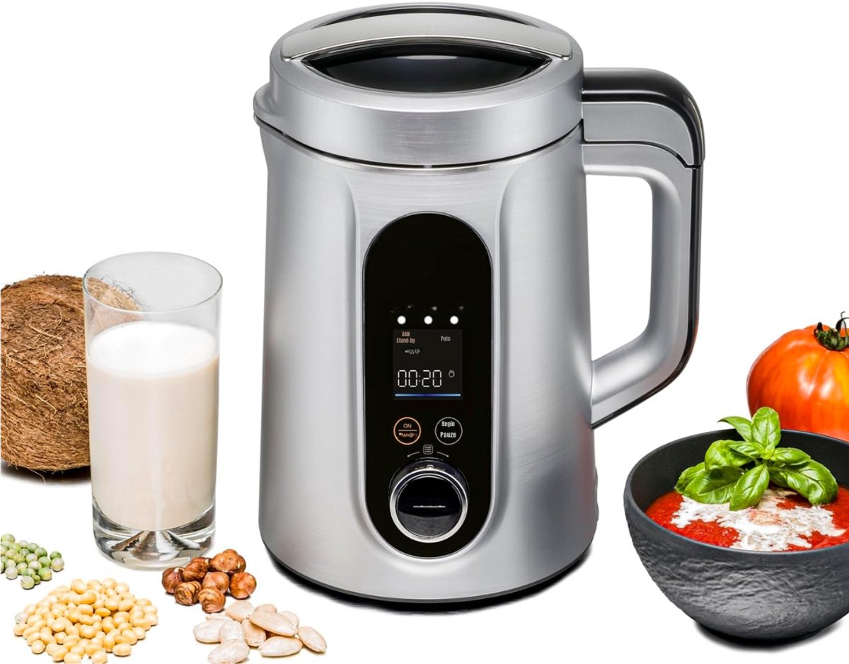 RUX® Soepmaker - Soepmakers - Soupmaker - Zilver - 22cm x 23cm x 28cm