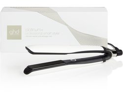 ghd – Platinum+ – Stijltang – Ultra-Zone Technologie – Keramische Coating – Met Ionentechnologie – Voor Alle Haartypes – Wit