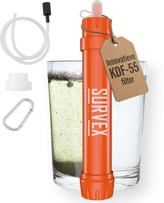 SURVEX Personal Water Filter Straw