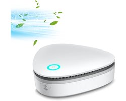 KZQ Mini Luchtreiniger Met Ozon Technologie Voor Geurverwijdering - Geschikt Voor Auto Koelkast En Schoenkast - Compacte Deodorizer Voor Thuis En Onderweg