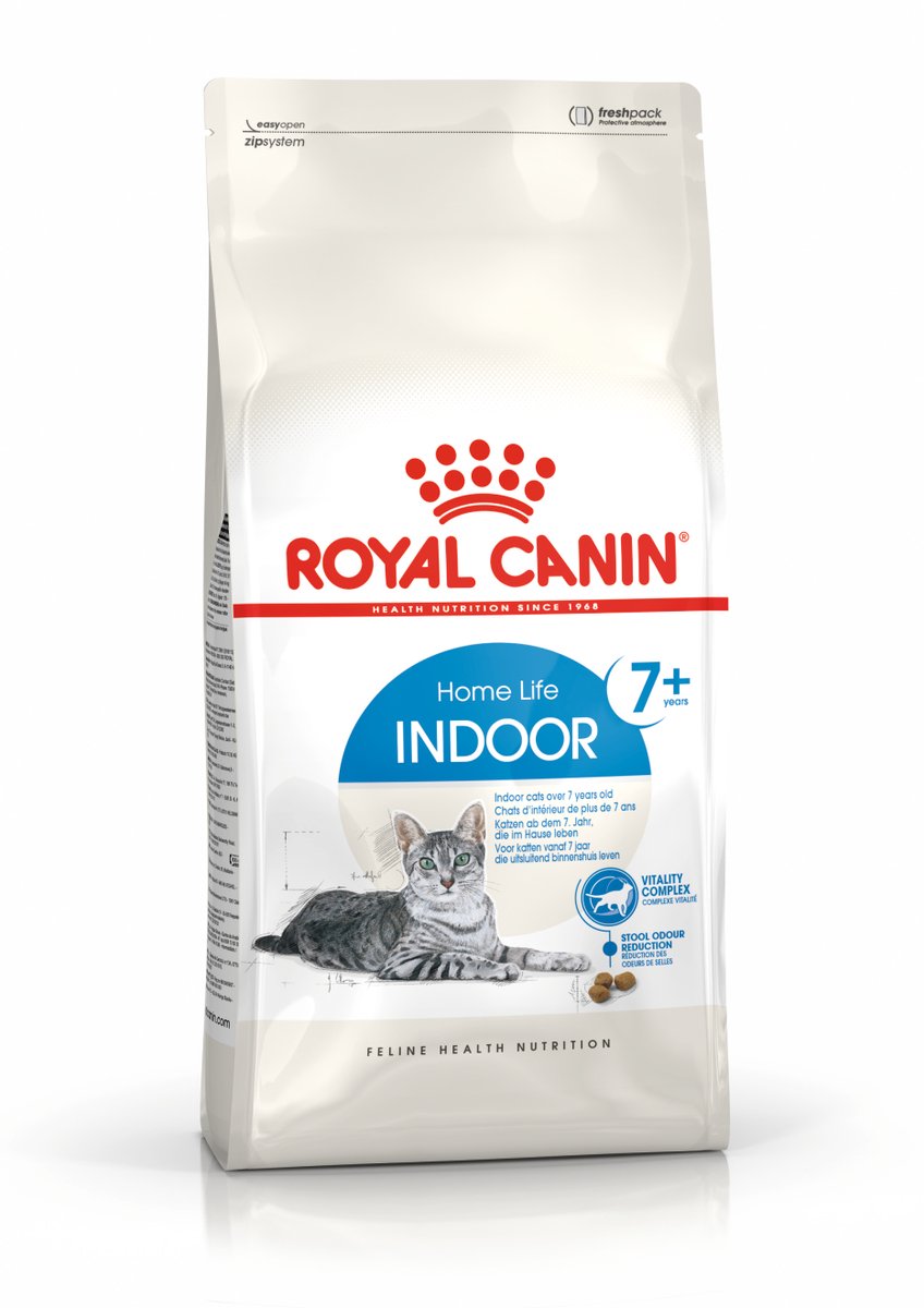 Bol.com Royal Canin Indoor 7+ - 3.5 kg - Kattenvoer aanbieding