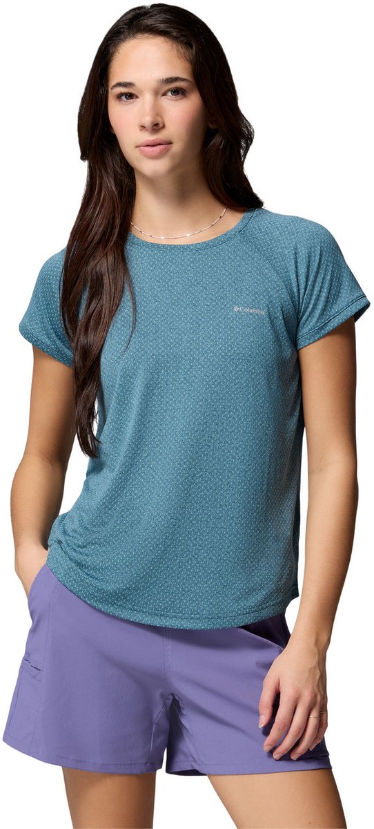 Columbia Bogata Bay™ SS Tee – Outdoor Kleding Fleeces en Truien T-Shirt Blauw