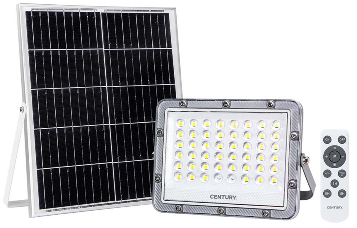 Century SRSOL-509040 Led Photovoltaic Floodlight Sirio Solare 2.50 W 400 Lm 4000 K