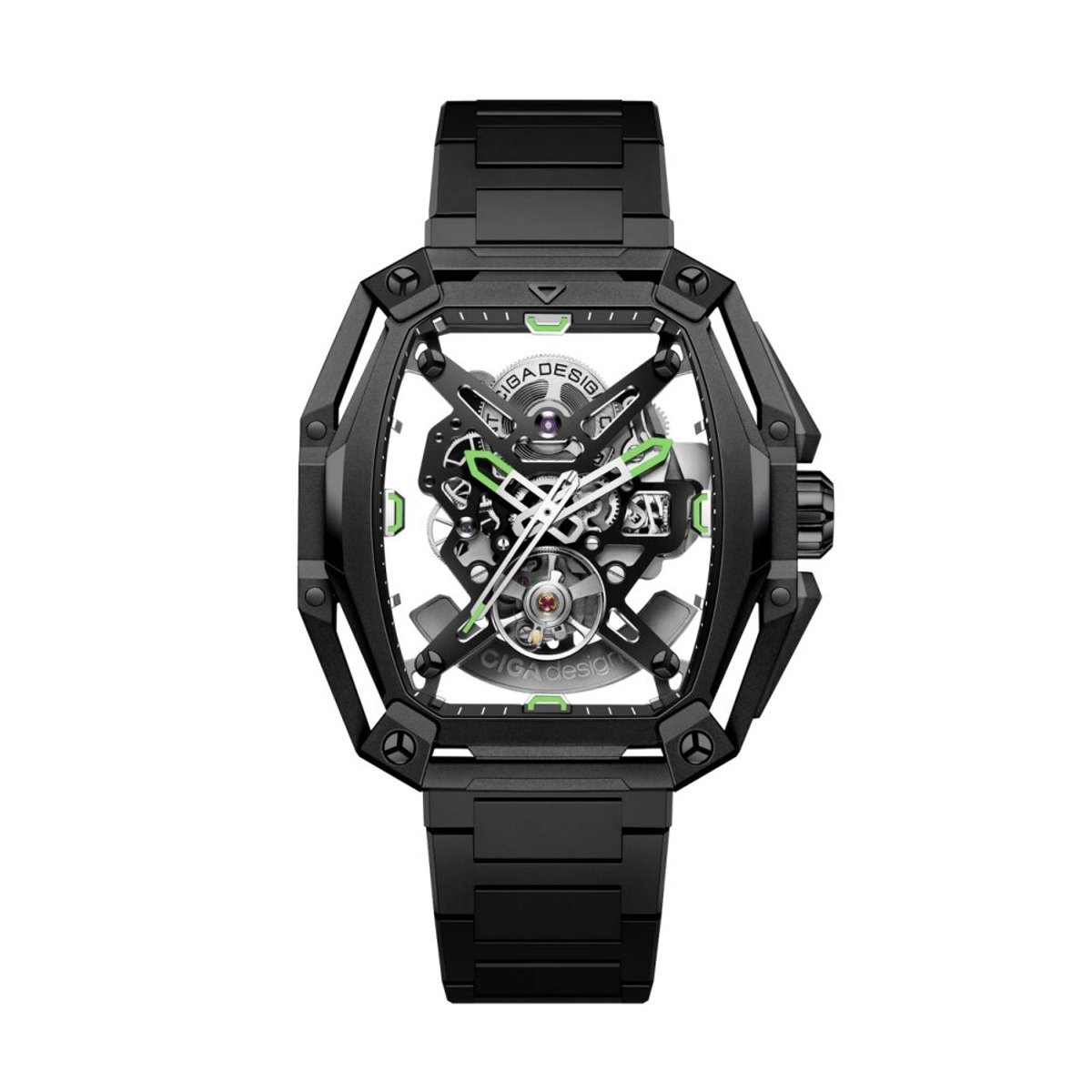 Ciga Design - Z035-BB01-W1B - Polshorloge - Heren - Automatisch - Series Z City Hunter